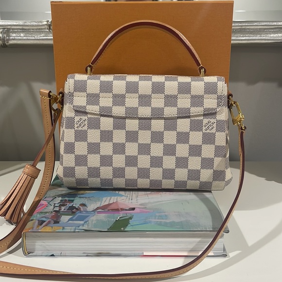 Louis Vuitton Croisette Handbag Blue Damien Azur - Picture 3 of 13